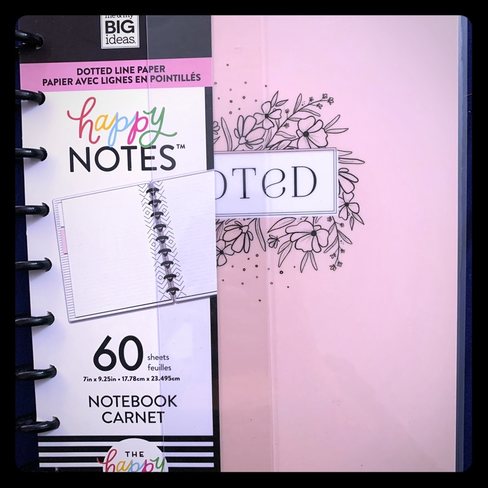 NEW The Happy Planner Noted Notebook